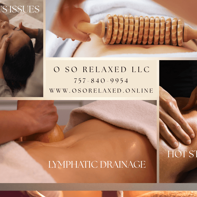 3-60 Session Package at O So Relaxed LLC in Virginia Beach, VA